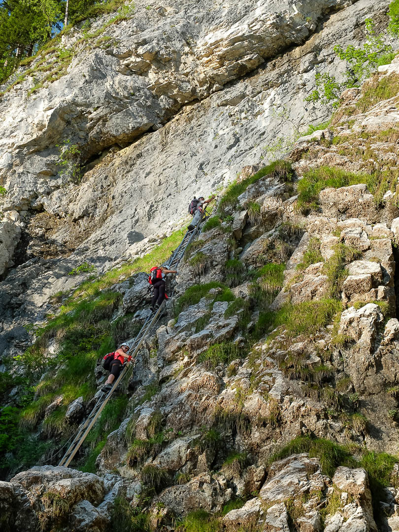Drachenwand klettersteige 2014
